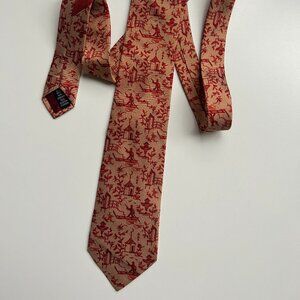 90s Salvatore Ferragamo Silk Tie